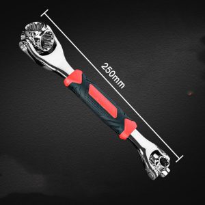 Versatile 8-in-1 Multi-Function Socket Wrench Set with Handle