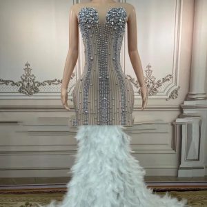 Show Thin Sleek Hips Nightclub Bar Sleeveless Long Dress - Perfect for Parties