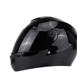 Electric Motorcycle Helmet with Battery - Full Face Anti-Fog Winter Helmet