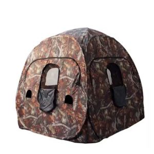 Camouflage Pop-up Ground Hunting Blind for Stealthy Outdoor Adventures