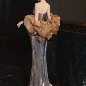 Elegant Niche Banquet Evening Dress for a Stunning Temperament Look