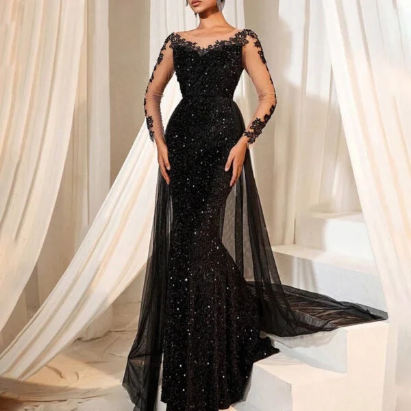 Elegant Women’s Lace Dance Party Evening Dress for Memorable Nights - Image 7