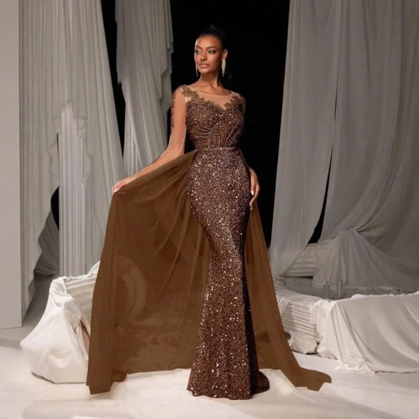 Elegant Women’s Lace Dance Party Evening Dress for Memorable Nights - Image 9