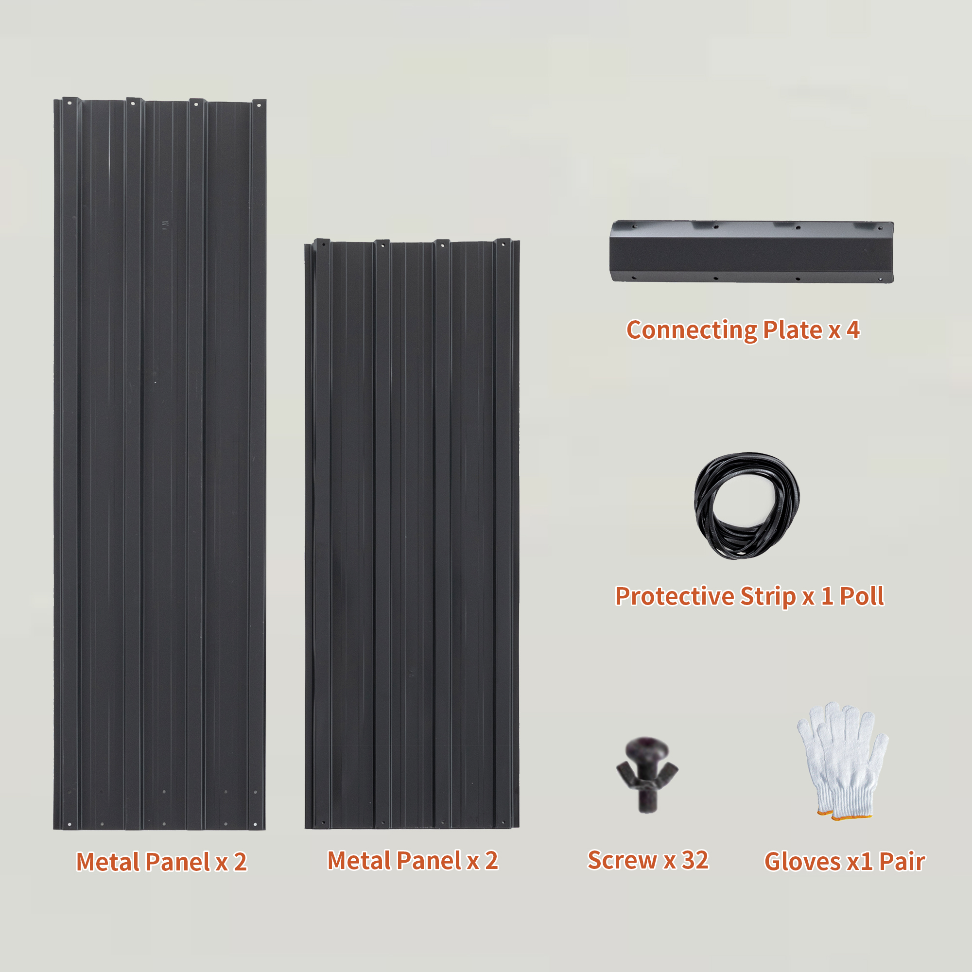 Galvanized Outdoor Raised Garden Bed Kit - Black Rectangle Planter for Vegetables, Fruits, and Herbs - Image 5