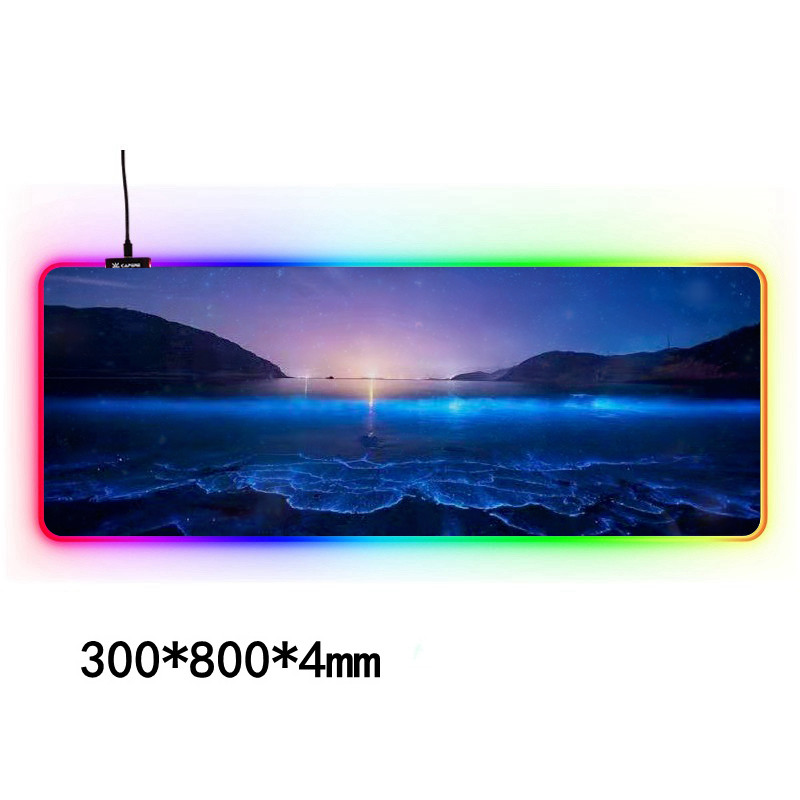 Large Gaming Mouse Pad, Colorful Seaming, Waterproof Cloth for Gamers - Image 3