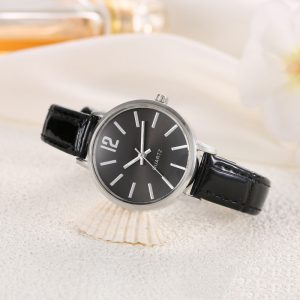 Stylish Thin Belt Scale Women's Watch - Simple & Elegant Temperament