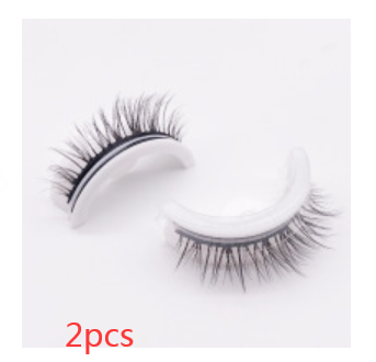 Reusable 3D Mink Lashes - Natural Self-Adhesive False Eyelashes, Glue-Free Silk Makeup Extensions - Image 4