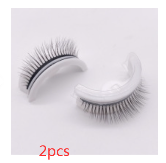 Reusable 3D Mink Lashes - Natural Self-Adhesive False Eyelashes, Glue-Free Silk Makeup Extensions - Image 6