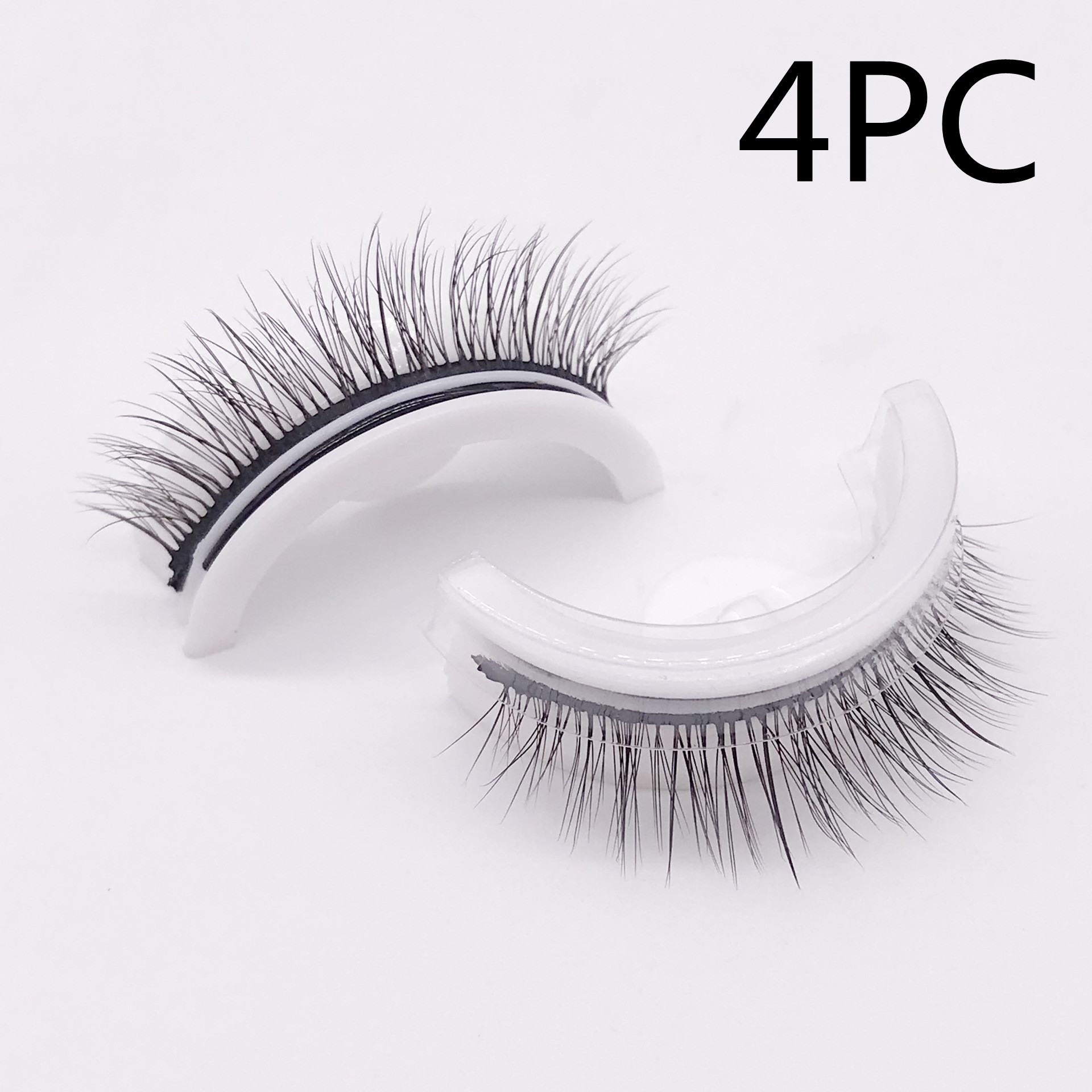 Reusable 3D Mink Lashes - Natural Self-Adhesive False Eyelashes, Glue-Free Silk Makeup Extensions - Image 7