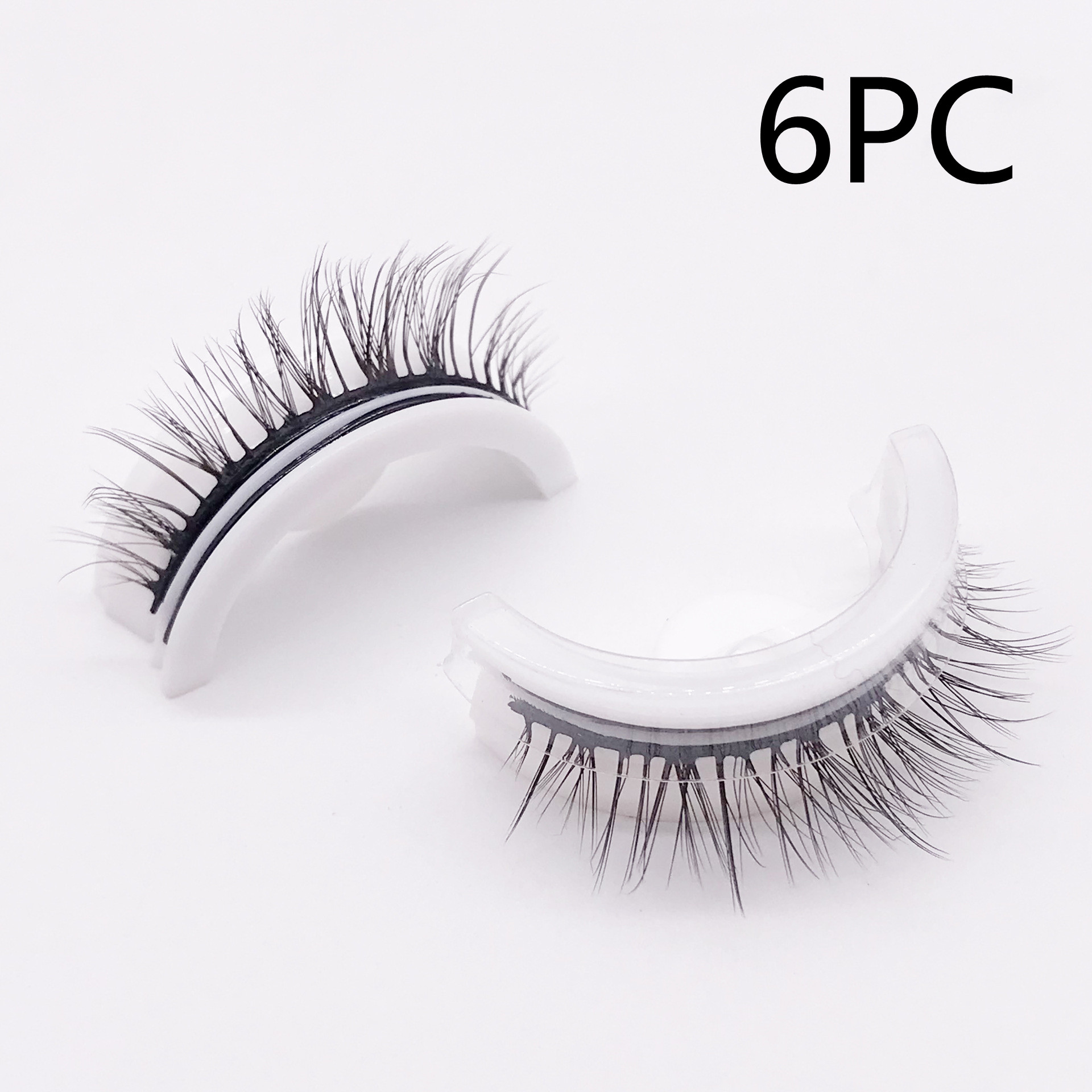Reusable 3D Mink Lashes - Natural Self-Adhesive False Eyelashes, Glue-Free Silk Makeup Extensions - Image 10