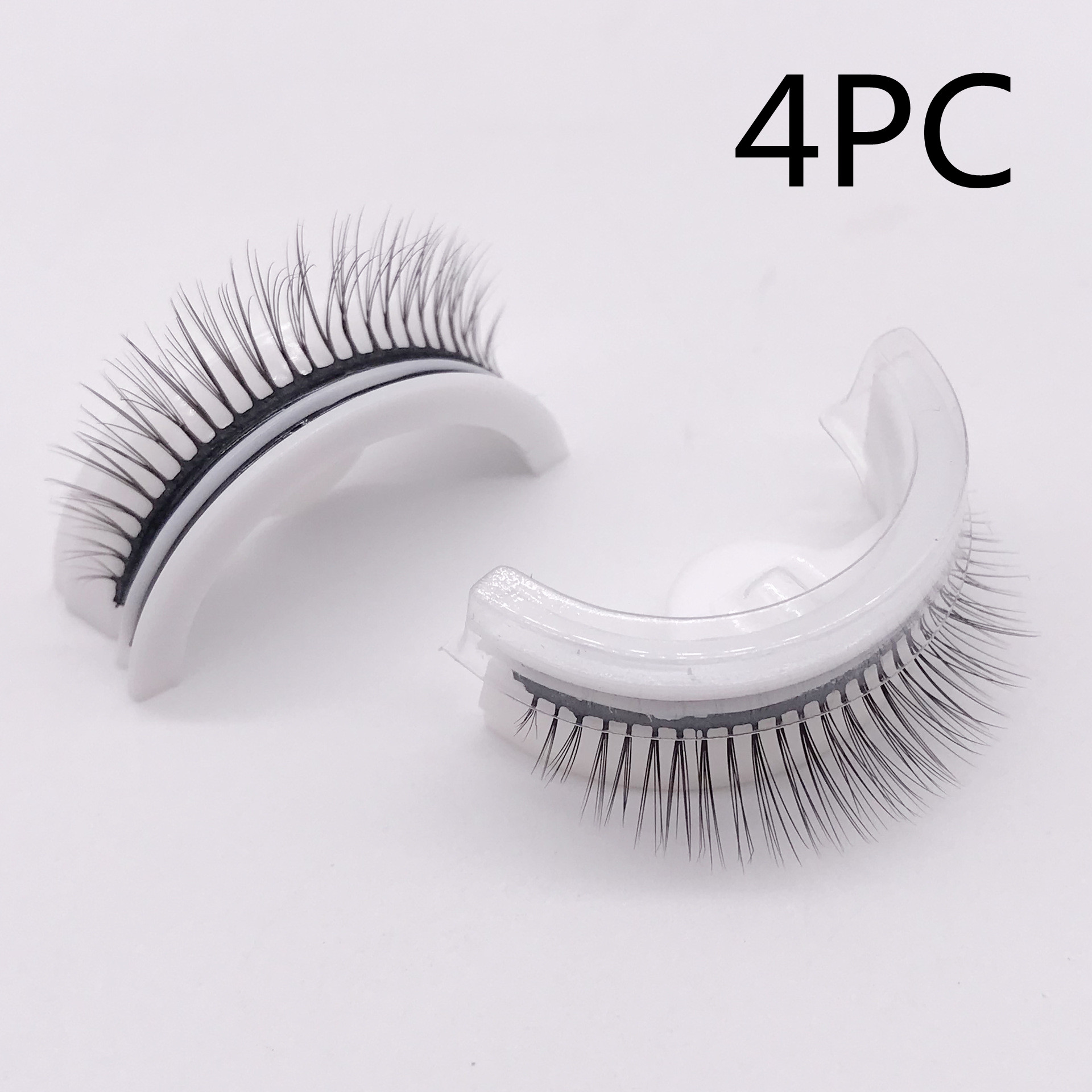 Reusable 3D Mink Lashes - Natural Self-Adhesive False Eyelashes, Glue-Free Silk Makeup Extensions - Image 14
