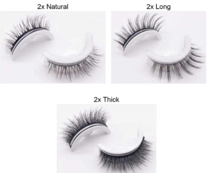 Reusable 3D Mink Lashes - Natural Self-Adhesive False Eyelashes, Glue-Free Silk Makeup Extensions - Image 19