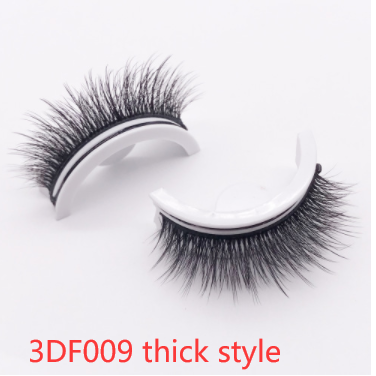 Reusable 3D Mink Lashes - Natural Self-Adhesive False Eyelashes, Glue-Free Silk Makeup Extensions - Image 20