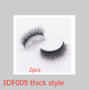 Reusable 3D Mink Lashes - Natural Self-Adhesive False Eyelashes, Glue-Free Silk Makeup Extensions - Image 21