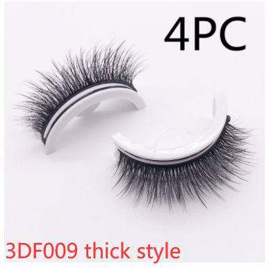 Reusable 3D Mink Lashes - Natural Self-Adhesive False Eyelashes, Glue-Free Silk Makeup Extensions - Image 22