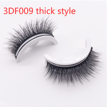 Reusable 3D Mink Lashes - Natural Self-Adhesive False Eyelashes, Glue-Free Silk Makeup Extensions - Image 25