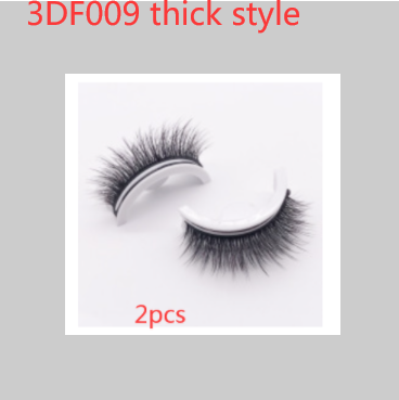 Reusable 3D Mink Lashes - Natural Self-Adhesive False Eyelashes, Glue-Free Silk Makeup Extensions - Image 26