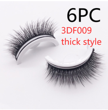 Reusable 3D Mink Lashes - Natural Self-Adhesive False Eyelashes, Glue-Free Silk Makeup Extensions - Image 32