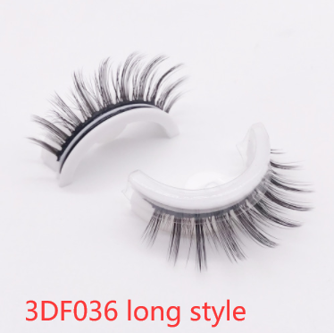 Reusable 3D Mink Lashes - Natural Self-Adhesive False Eyelashes, Glue-Free Silk Makeup Extensions - Image 33