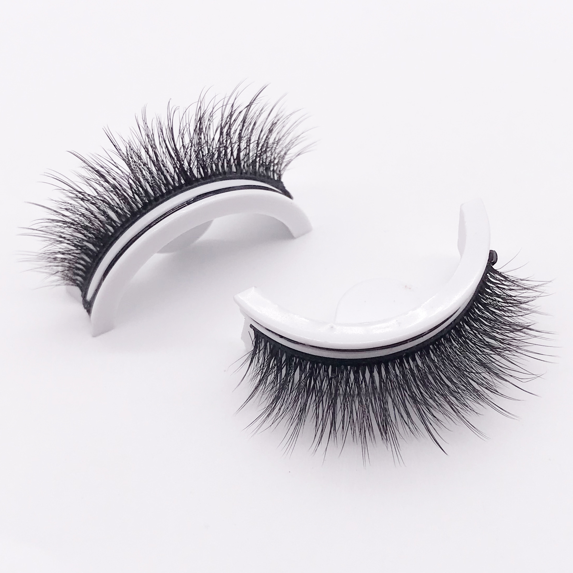 Reusable 3D Mink Lashes - Natural Self-Adhesive False Eyelashes, Glue-Free Silk Makeup Extensions - Image 34