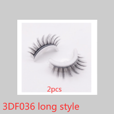 Reusable 3D Mink Lashes - Natural Self-Adhesive False Eyelashes, Glue-Free Silk Makeup Extensions - Image 35