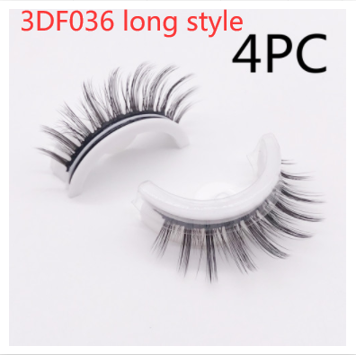 Reusable 3D Mink Lashes - Natural Self-Adhesive False Eyelashes, Glue-Free Silk Makeup Extensions - Image 39