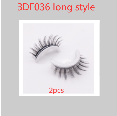 Reusable 3D Mink Lashes - Natural Self-Adhesive False Eyelashes, Glue-Free Silk Makeup Extensions - Image 41