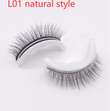 Reusable 3D Mink Lashes - Natural Self-Adhesive False Eyelashes, Glue-Free Silk Makeup Extensions - Image 51