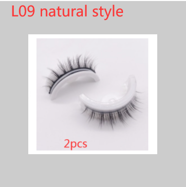 Reusable 3D Mink Lashes - Natural Self-Adhesive False Eyelashes, Glue-Free Silk Makeup Extensions - Image 78