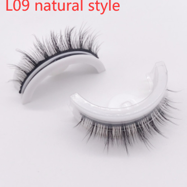 Reusable 3D Mink Lashes - Natural Self-Adhesive False Eyelashes, Glue-Free Silk Makeup Extensions - Image 79