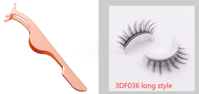 Reusable 3D Mink Lashes - Natural Self-Adhesive False Eyelashes, Glue-Free Silk Makeup Extensions - Image 96