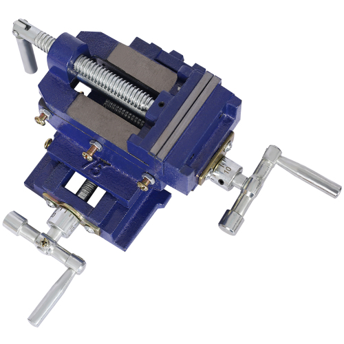 3-Inch Cross Slide Vise for Drill Press - Metal Milling 2-Way X-Y Benchtop Woodworking Clamp Machine - Image 6