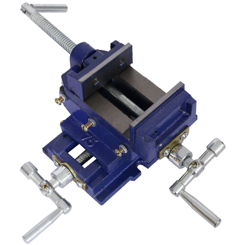 3-Inch Cross Slide Vise for Drill Press - Metal Milling 2-Way X-Y Benchtop Woodworking Clamp Machine - Image 9