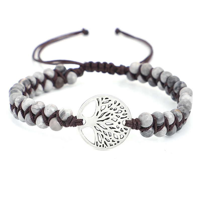 Woven Twine Double Tree of Life Yoga Bracelet - Spiritual & Stylish Accessory - Image 16