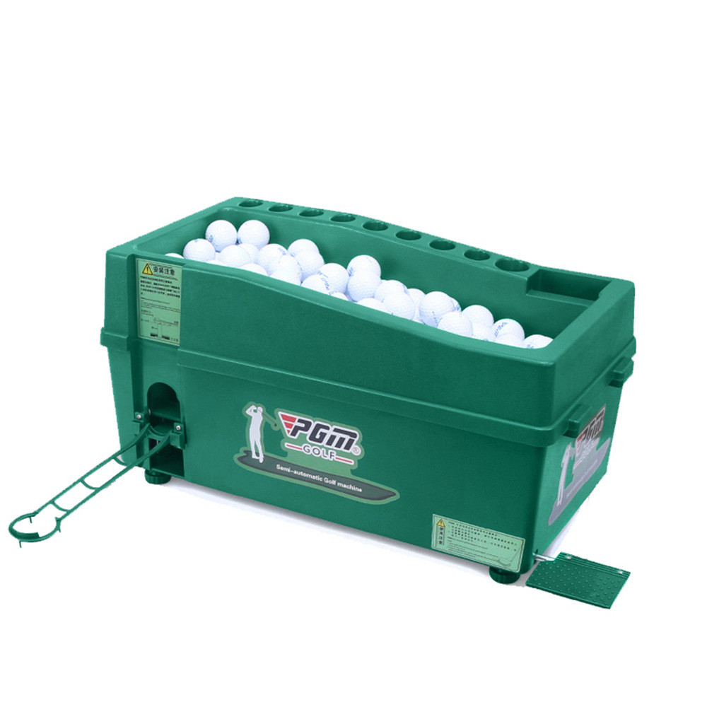 Semi-Automatic Golf Ball Machine with Convenient Golf Clubs Holder - Image 4