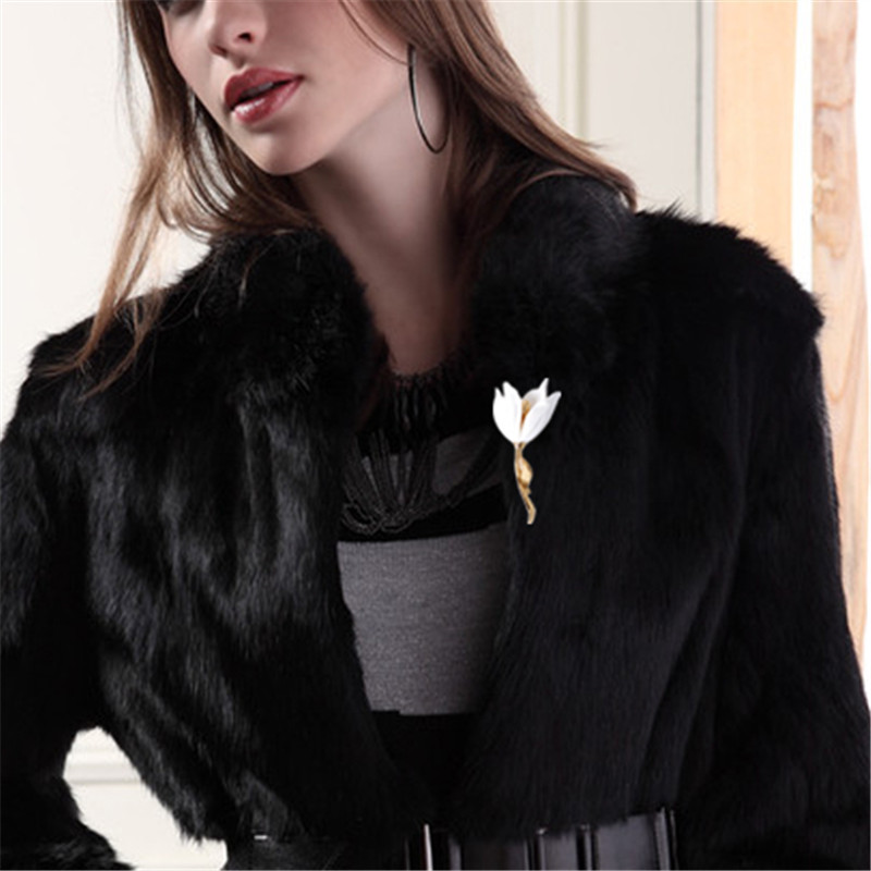 Elegant Simple Korean Tulip Brooch - Stylish Accessory for Any Occasion - Image 3