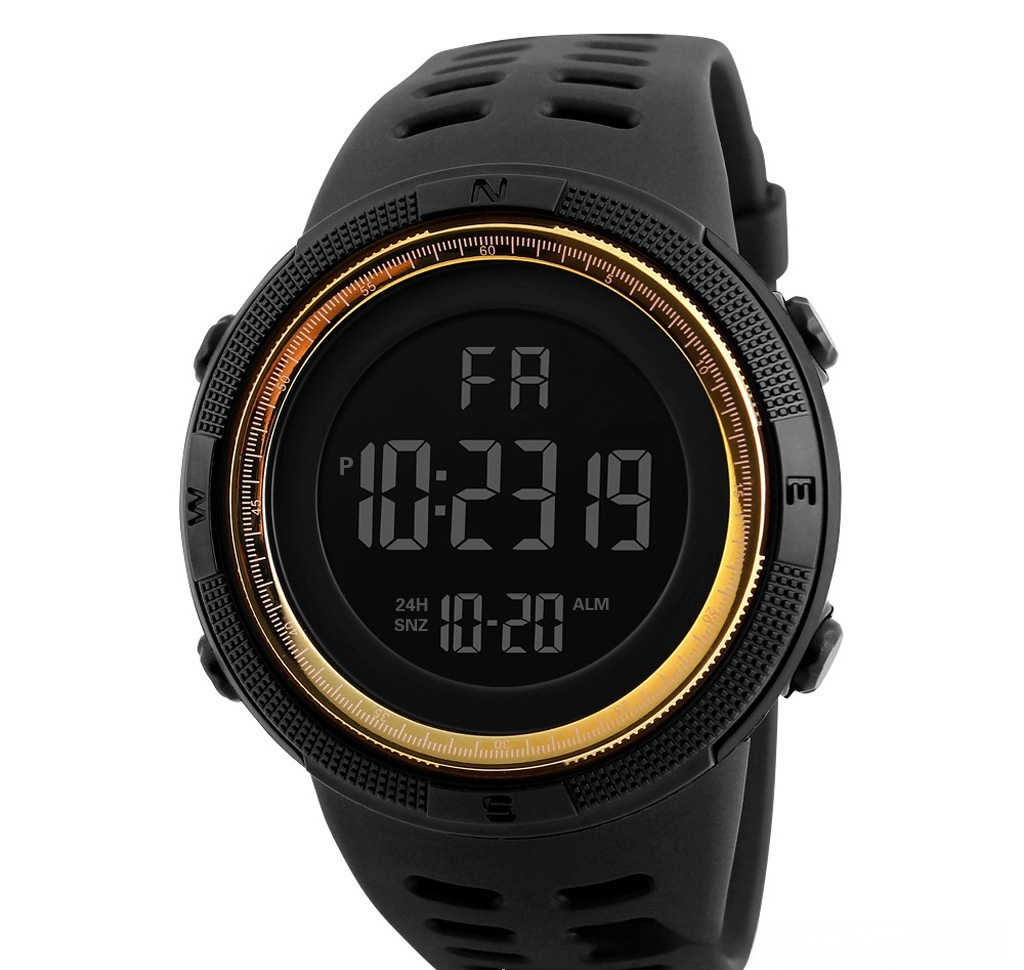 Sporty Night Light Electronic Watch with Dominant Large Dial for Timely Precision - Image 2