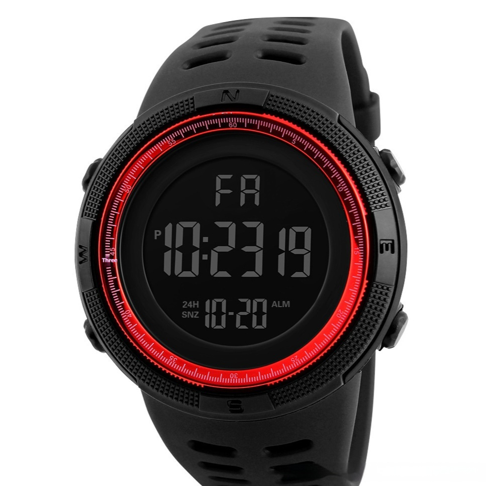 Sporty Night Light Electronic Watch with Dominant Large Dial for Timely Precision - Image 9