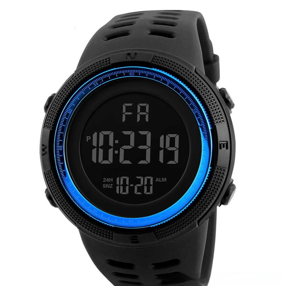 Sporty Night Light Electronic Watch with Dominant Large Dial for Timely Precision - Image 10