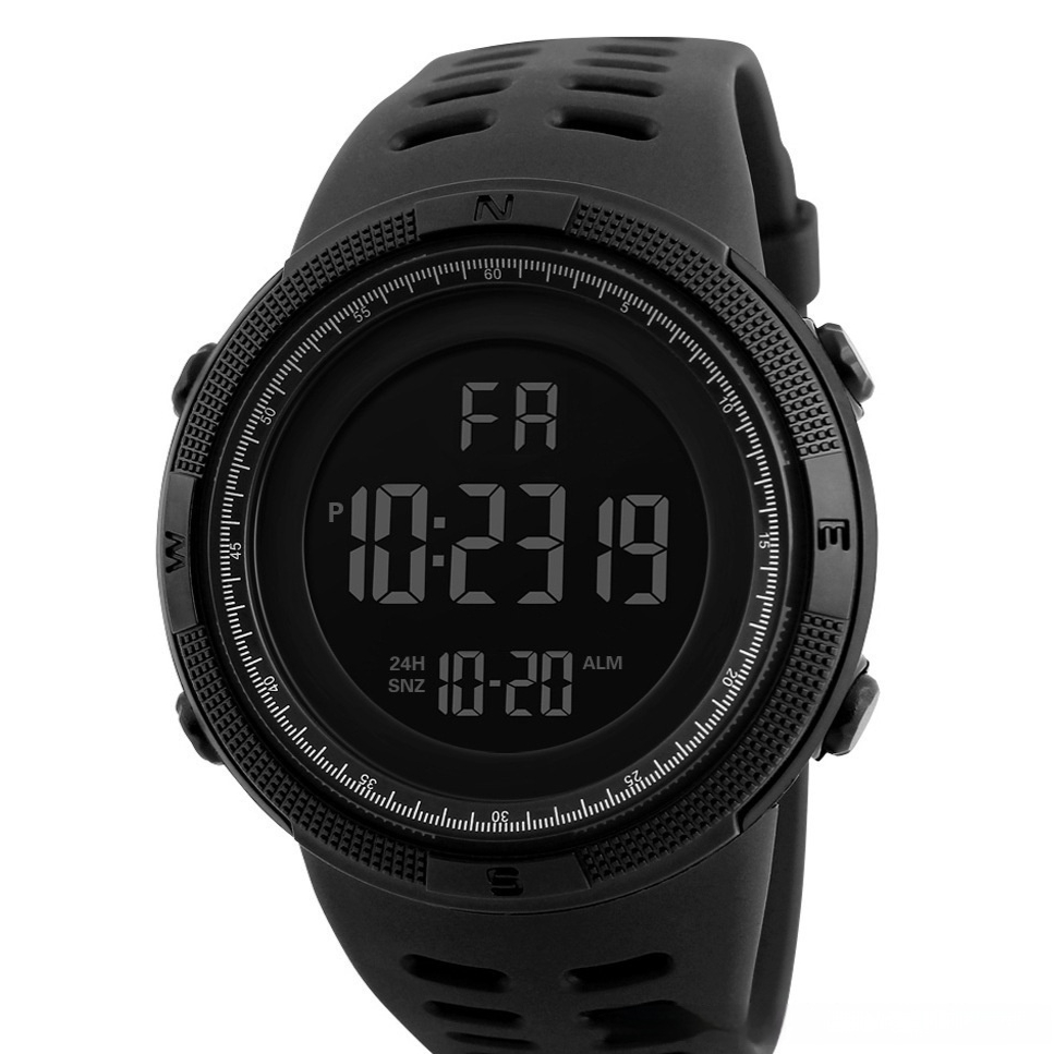 Sporty Night Light Electronic Watch with Dominant Large Dial for Timely Precision - Image 11