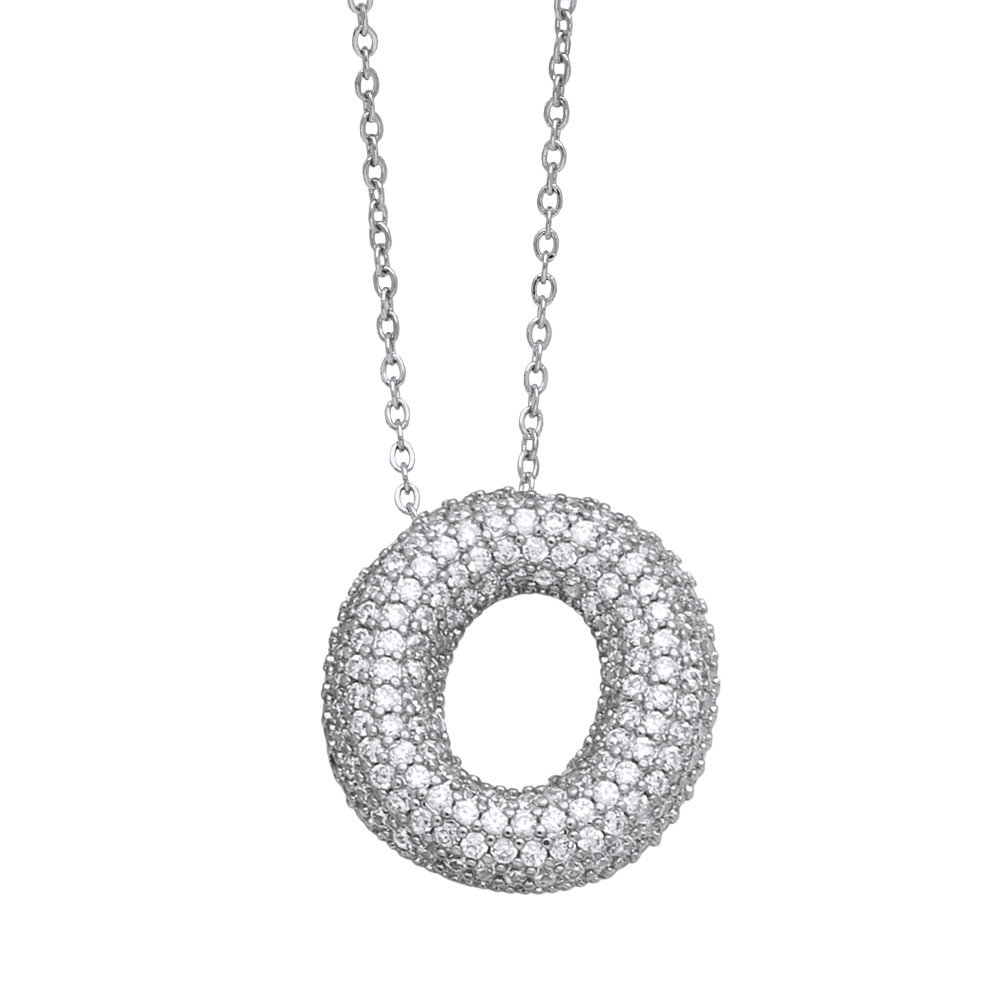 26 English Letter Necklace for Women with Zircon Inlay – Elegant & Stylish - Image 38