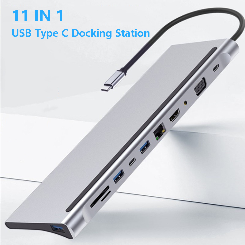 Versatile Hub Laptop Expansion Dock for Enhanced Connectivity - Image 5