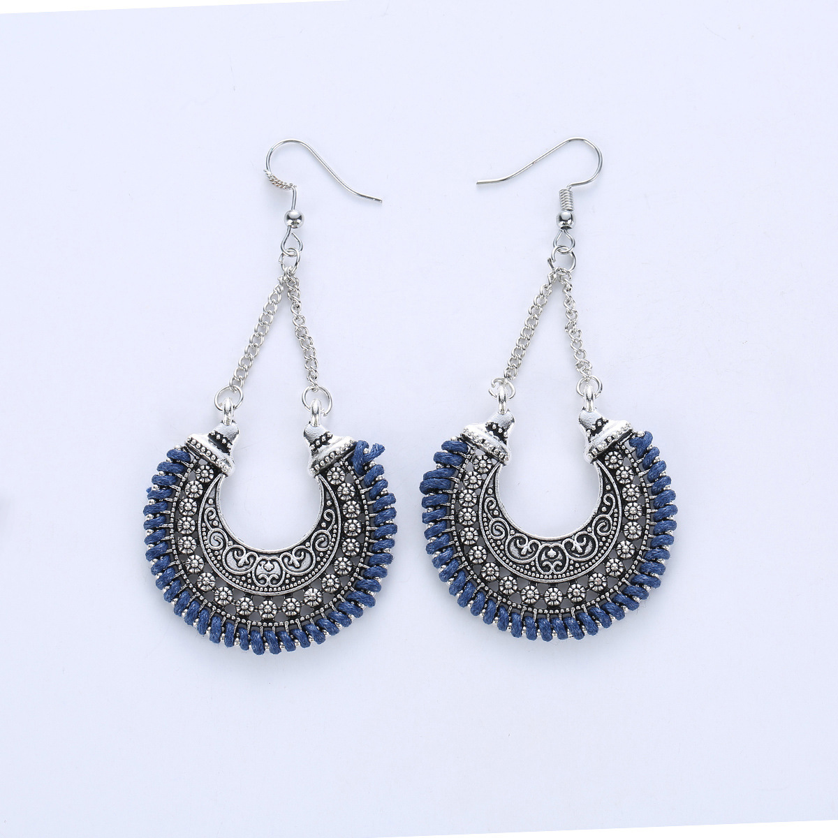 Bohemian Vintage-Inspired Earrings for a Unique Fashion Statement - Image 2