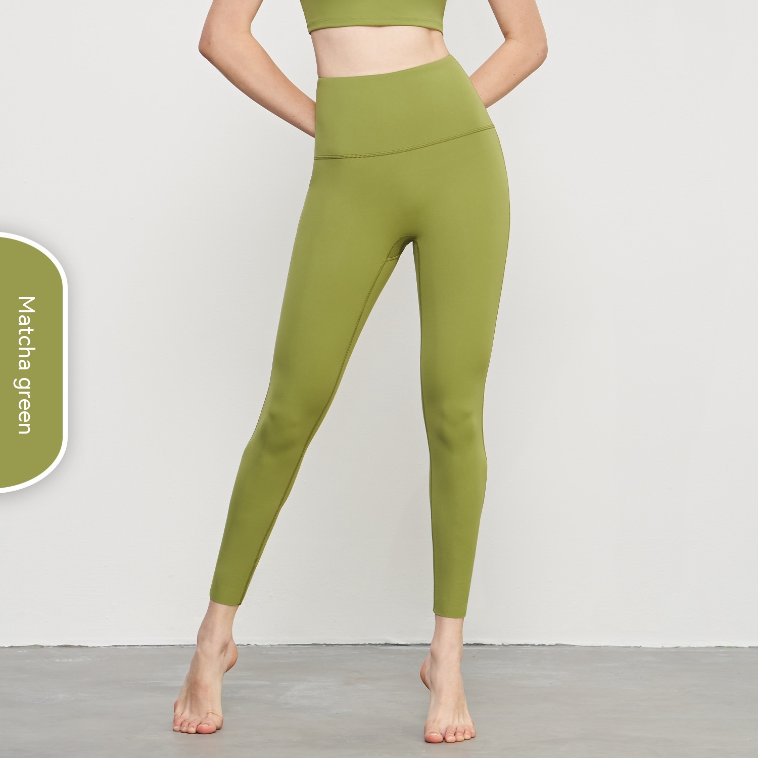 Women's High Waist Hip Lift Yoga Pants - Casual Solid Color Fashion - Image 13