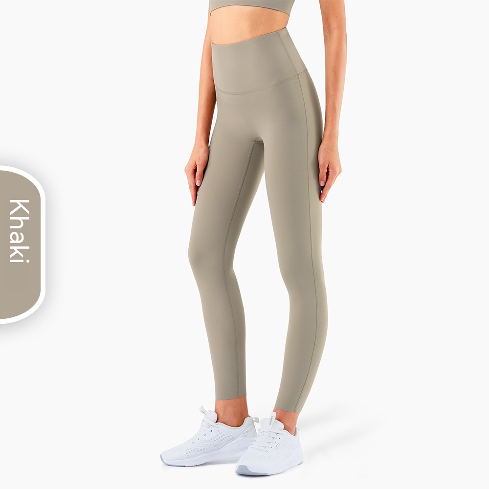 Women's High Waist Hip Lift Yoga Pants - Casual Solid Color Fashion - Image 16