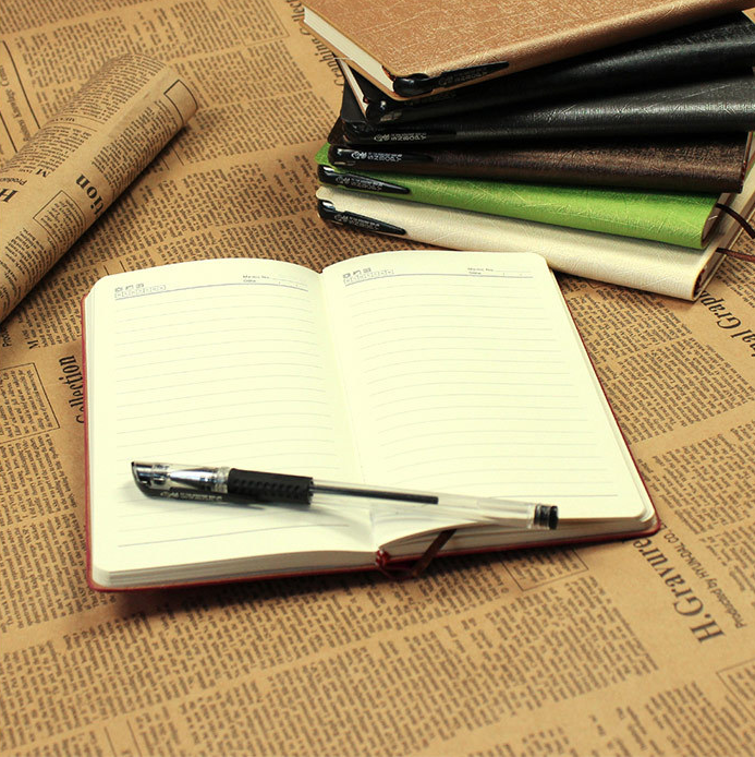 Notepad Simple A6 Notebook with Pen - Creative Business Diary, Wholesale Customization Available - Image 6