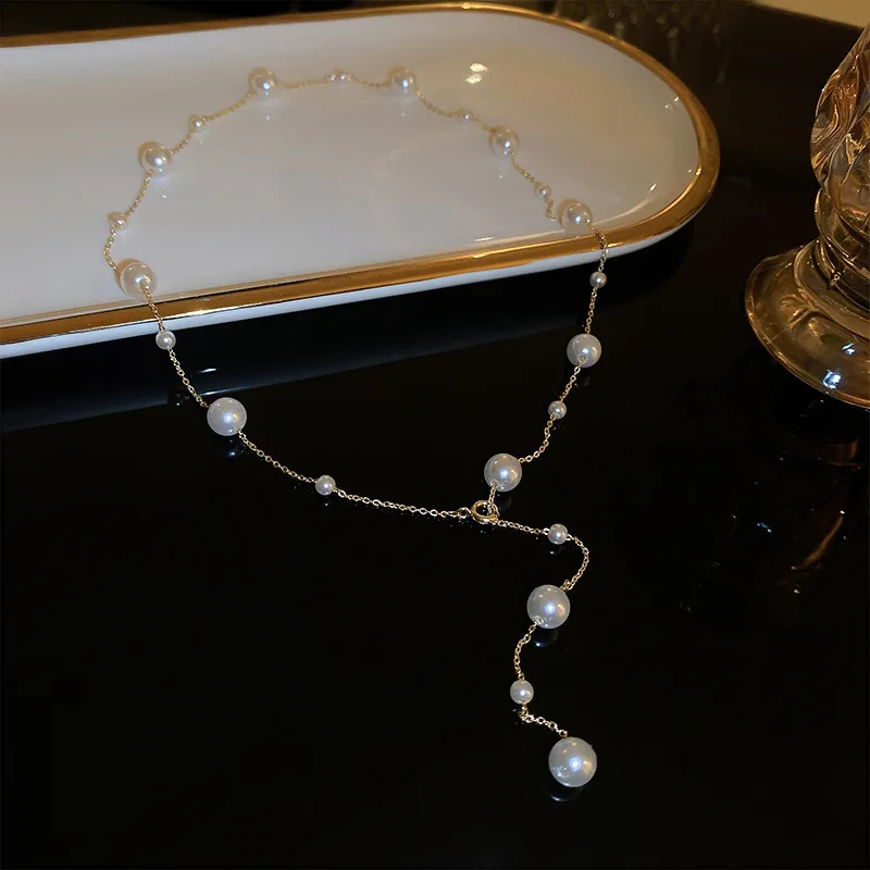 Stylish Pearl Choker Necklace for Women - Trendy Starry Pearl Jewelry Gifts 2024 - Image 9