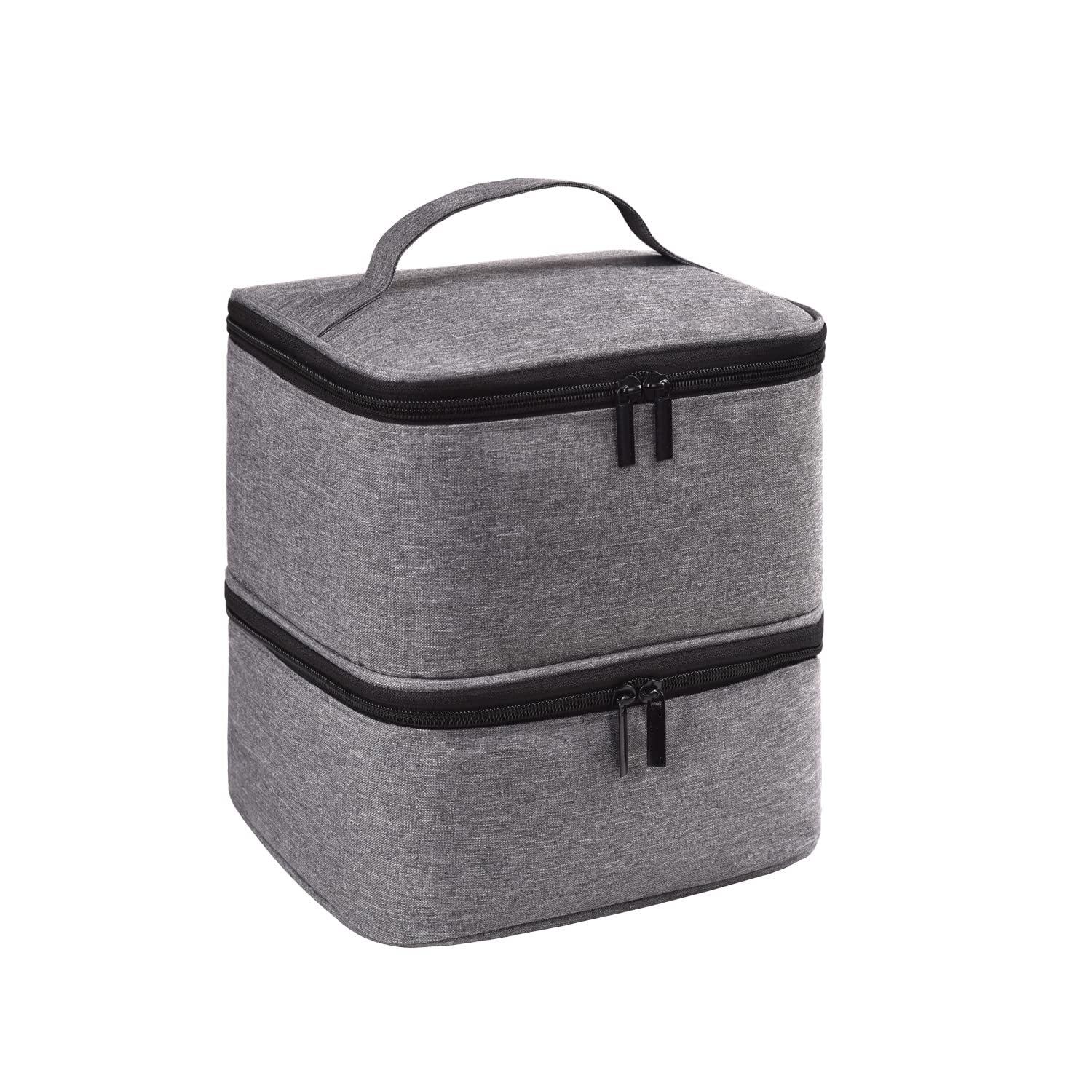 Waterproof Double-Layer Portable Nail Polish Storage Bag for Easy Organization - Image 7