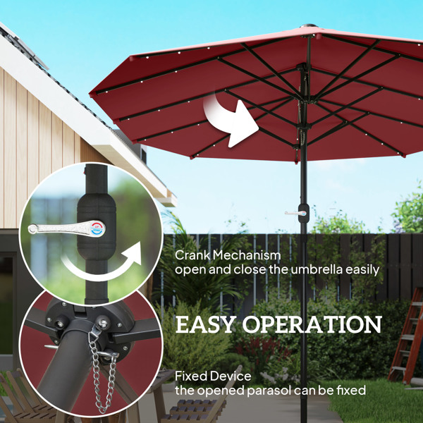 Outdoor Beach Umbrella - Fast Amazon Shipping, Weekend Delivery Not Available - Image 4
