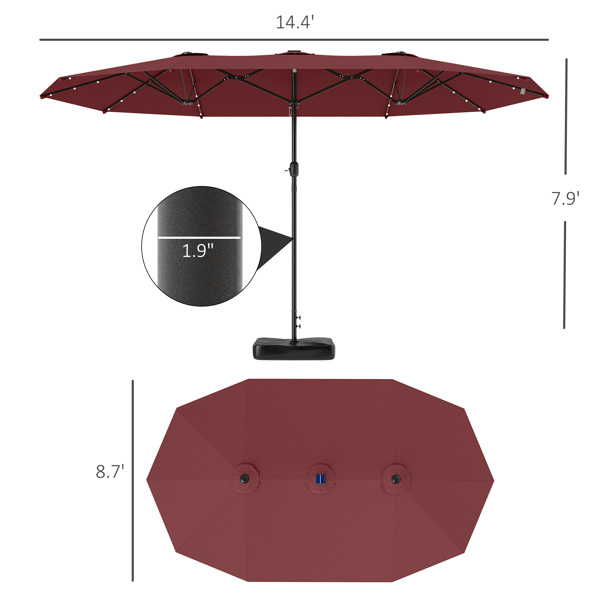 Outdoor Beach Umbrella - Fast Amazon Shipping, Weekend Delivery Not Available - Image 7